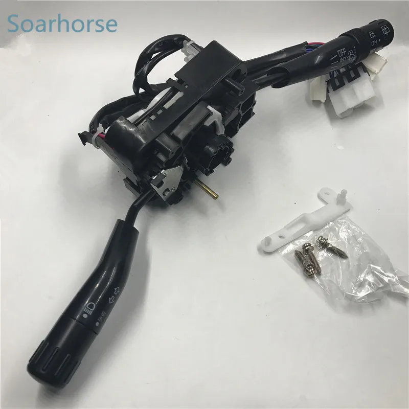 Soarhorse Combination Switch indicator turn signal switch headlight wiper switch For Mitsubishi Pajero montero MK2 1990-2004 Soarhorse Combination Switch indicator turn signal switch headlight wiper switch For Mitsubishi Pajero montero MK2 1990-2004