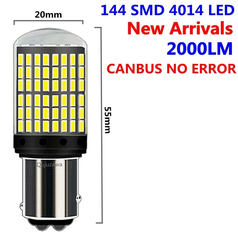 2 шт. 1157 BAY15D P21/5 Вт 2000Lm супер яркий 3030 светодиодный Автомобильный задний фонарь лампы стоп сигнала Автомобильные задние противотуманные фары поворотники дневной ходовой светильник