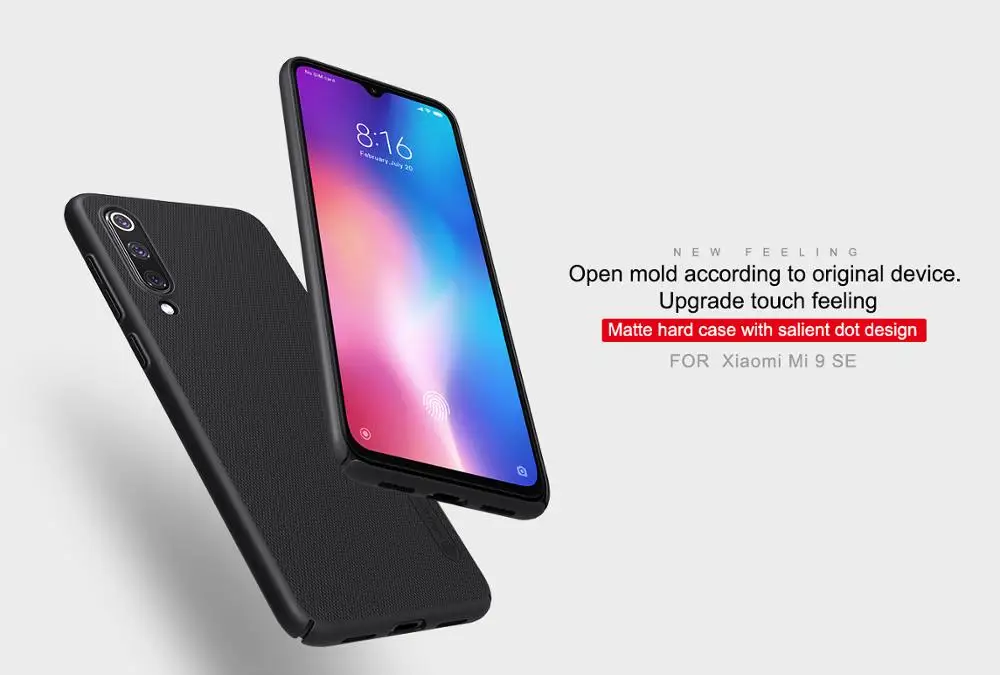 NILLKIN чехол для телефона Xiaomi Mi 9 SE супер матовый защитный жесткий | Мобильные