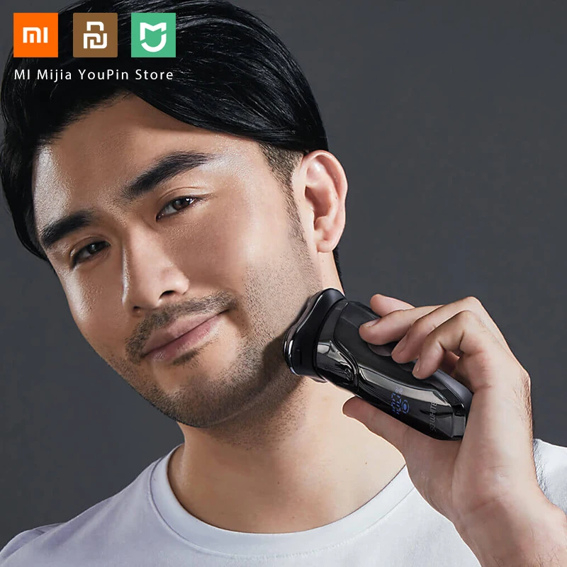 Xiaomi mijia SO WHITE умная 3d бритва с умным управлением Влажная и сухая Умный Замок