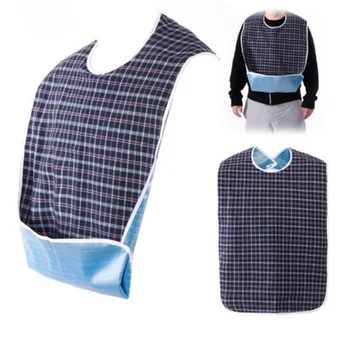 

Waterproof Adult Mealtime Bibs Clothes Bib Cook Protector Tool Table Napkin