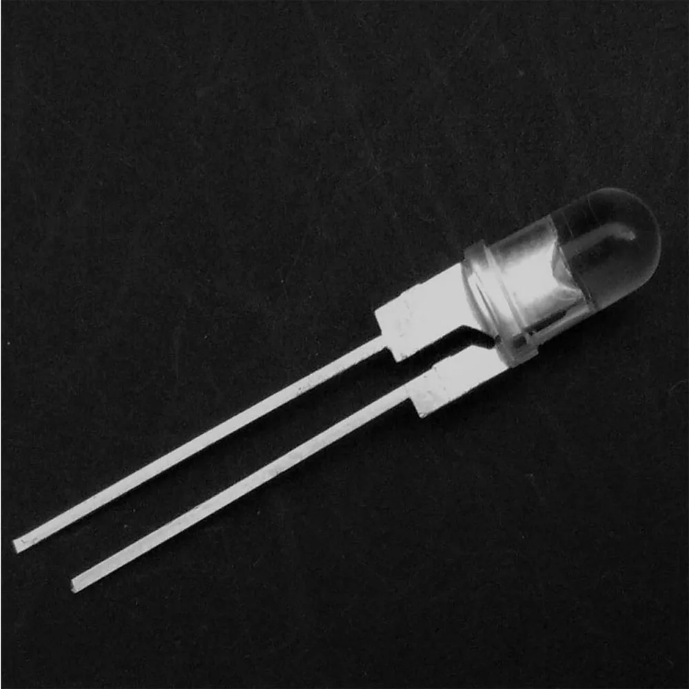 

10PCS/LOT 5mm 940nm 30 Degrees 0.5W IR LED Infrared Emitting Diode invisible light use for remote controller or car accessory