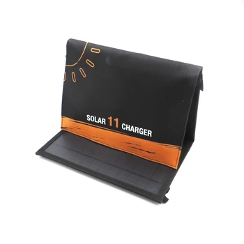 

Solar Charger 11W 1200mA Solar Panels Charger with Usb Port Solar Battery Charge Power for Mobile Phones 5V USB Portable
