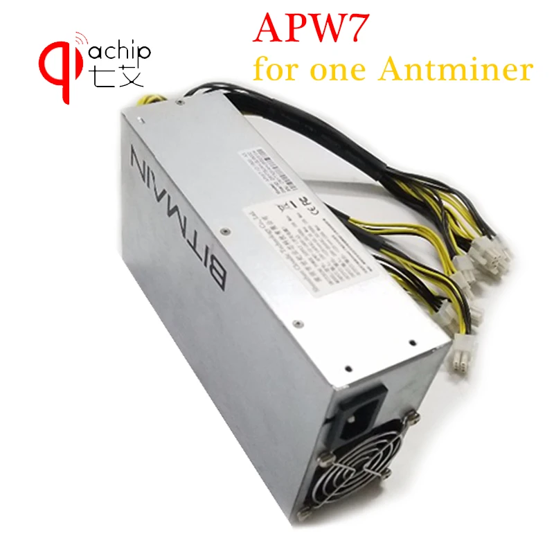QIACHIP Новый APW7 12 1800 BITMAIN PSU для ANTMINER S9 S9i L3 + D3 E3 Z9 Байкал X10 Innosilicon A9 D9 A10 A8|Сетевые