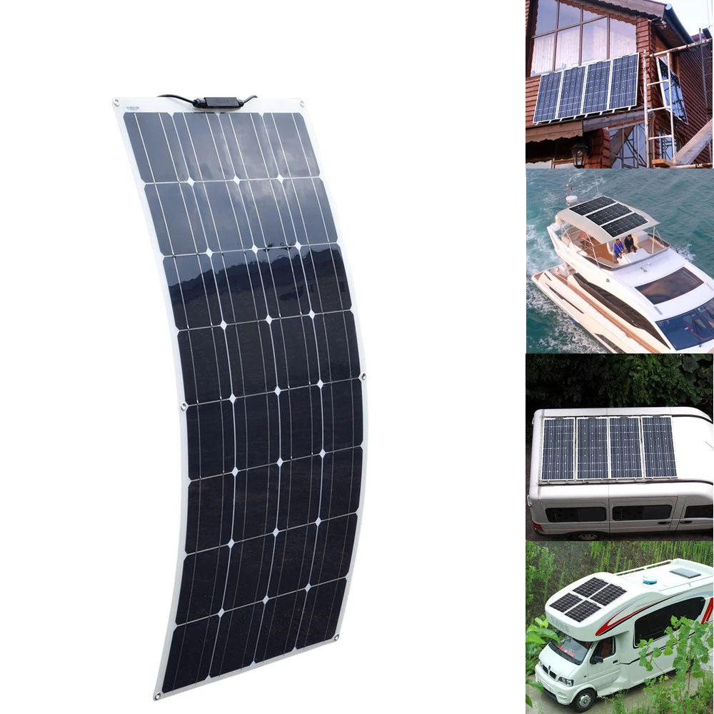 

XINPUGUANG 100W solar panel 200w photovoltaic Flexible Solar module 18V Sonnenkollektor 12v 24 v car battery charger Solpanel