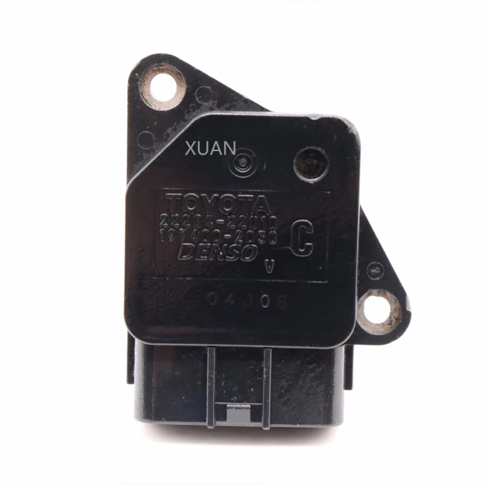 XUAN датчики воздушного потока воздуха расходомер сенсор для Lexus ES300 GS430 GS450h IS300 LS430 RX300 RX400h Pontiac Vibe Scion 22204-22010