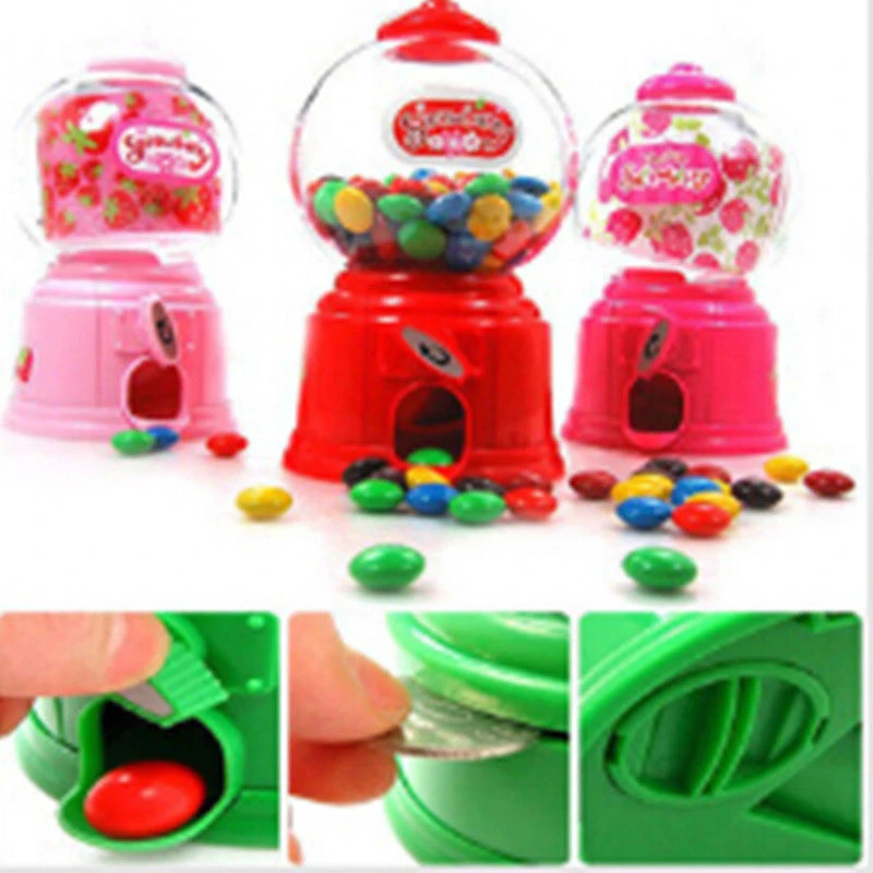 

Creative Cute Candy Machine Chocolate Piggy Bank ATM Money Box Saving Coin Box Moneybox Toy for Household Decorative Kids Gift