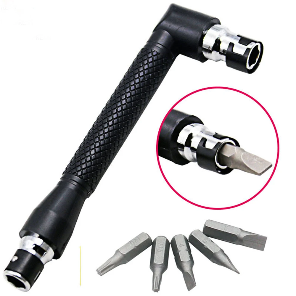 L-shaped Angle Head Twin Wrench Driver