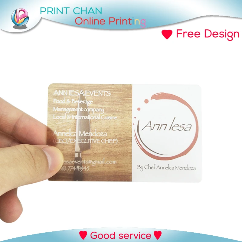 

200PCS/LOT transparent plastic business card custom frost surface pvc card beautiful printing 0.38 thickness free shipping