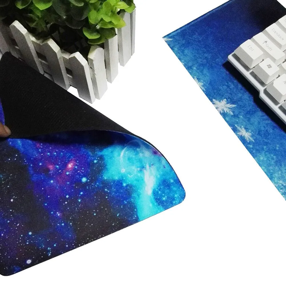 Коврик для мыши Galaxy Rectangle Non-Slip резиновый коврик для мыши игровой коврик для мыши # YL