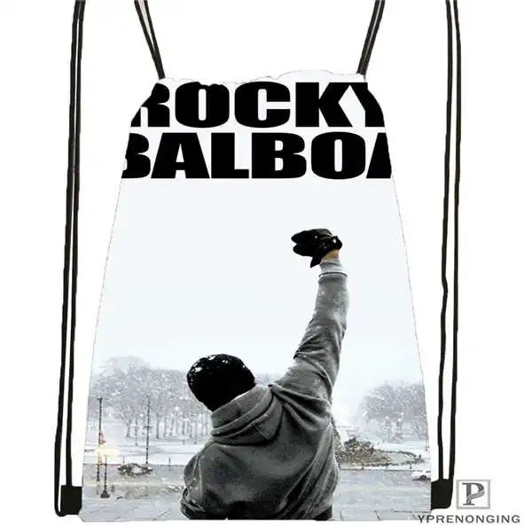 Custom rocky-montage походная сумка на шнурке Cute Daypack Kids Satchel(черная спина) 31x40 cm#20180611-02-91 - Цвет: Drawstring Backpack