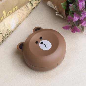 

Cute Little Animal Travel Contact Lens Case with Mirror Contact Lenses Box for Man and Women