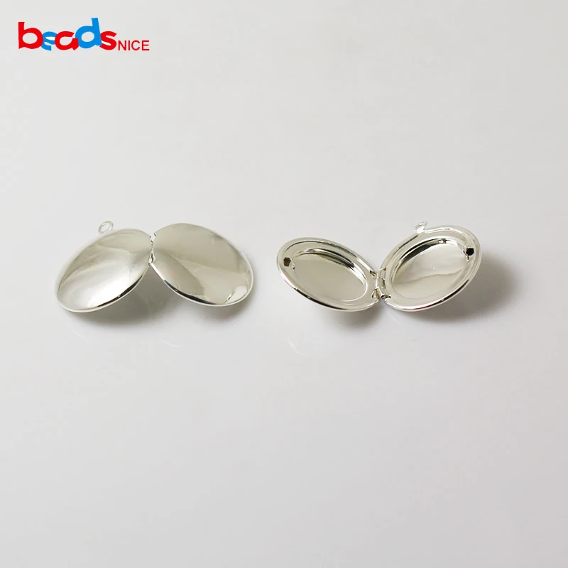 Овальная фоторамка Beadsnice Медный кулон подходит для округлых ожерелий и подвесок