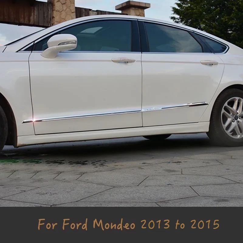 Молдинг на боковые двери для Ford Mondeo/Fusion MK4 2013 молдинг полосы литья 2014 2015 6 шт.
