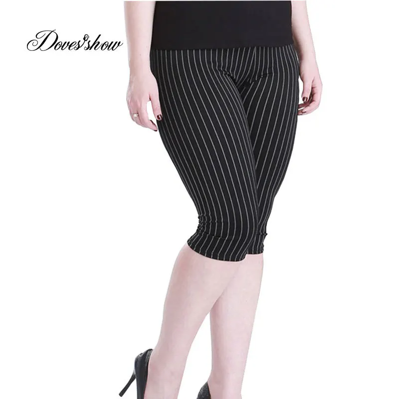High Stretch Slim Casual Elastic Pencil Pants Leggings Female Capris Calf Length Strip Pants Jeans Women Summer Skinny Trousers High Stretch Slim Casual Elastic Pencil Pants Leggings Female Capris Calf Length Strip Pants Jeans Women Summer Skinny Trousers