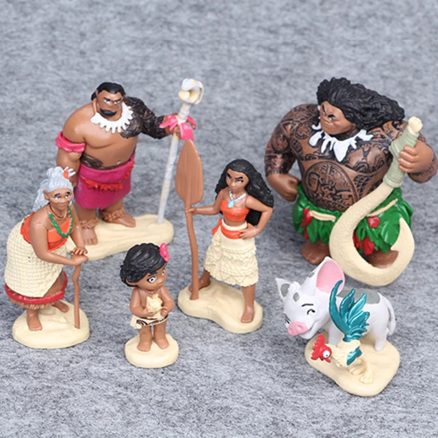 Mini figurine vaiana, figurines