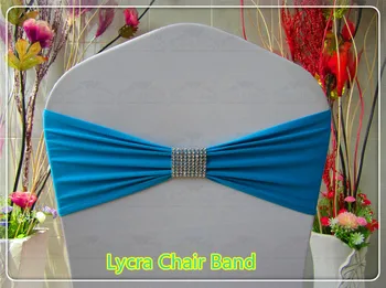 

1/2-Bling Diamond mesh Buckle- Spandex/Lycra/Expand Chair Bands/Chair cover sashes For Wedding Party Banquet Decorations