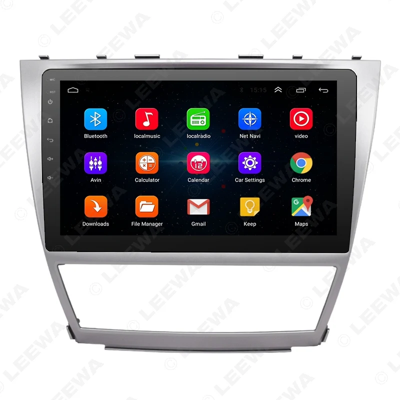 LEEWA 10," Большой HD экран Android 8,1 четырехъядерный автомобильный медиаплеер с gps Navi Радио для Toyota Camry XV40/Daihatsu Altis