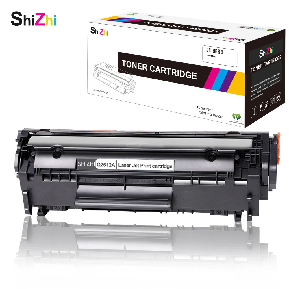 SHIZHI HP 2612A 12A Q2612A 2612 совместимый тонер картридж hp laserjet 1010 1020 1012 1015 3010 3015 3020 3030 3050