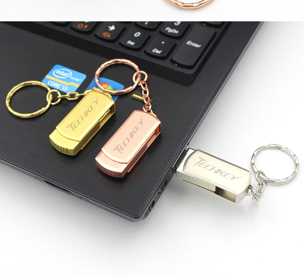 Usb флеш-накопитель Золотой Серебряный 4G 8GB 32GB флеш-накопитель металлический маленький мини-диск u-накопитель прямоугольный Usb 2,0 Usb флеш-накопитель