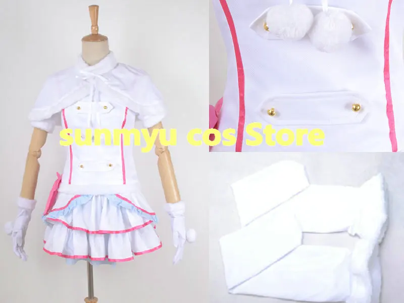 FreeShipping!Love Live!SNOW HALATION Ayase Eli Cosplay Costume! Acceptable Order Wholesale Halloween |