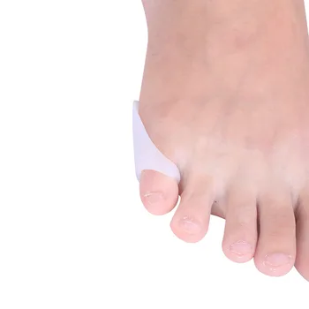 

Gel Bunion Corrector Little Toe Last Toe Straightener Separator Protector Splint Pad Eases Callus Foot Care Tool Product 1 Pair