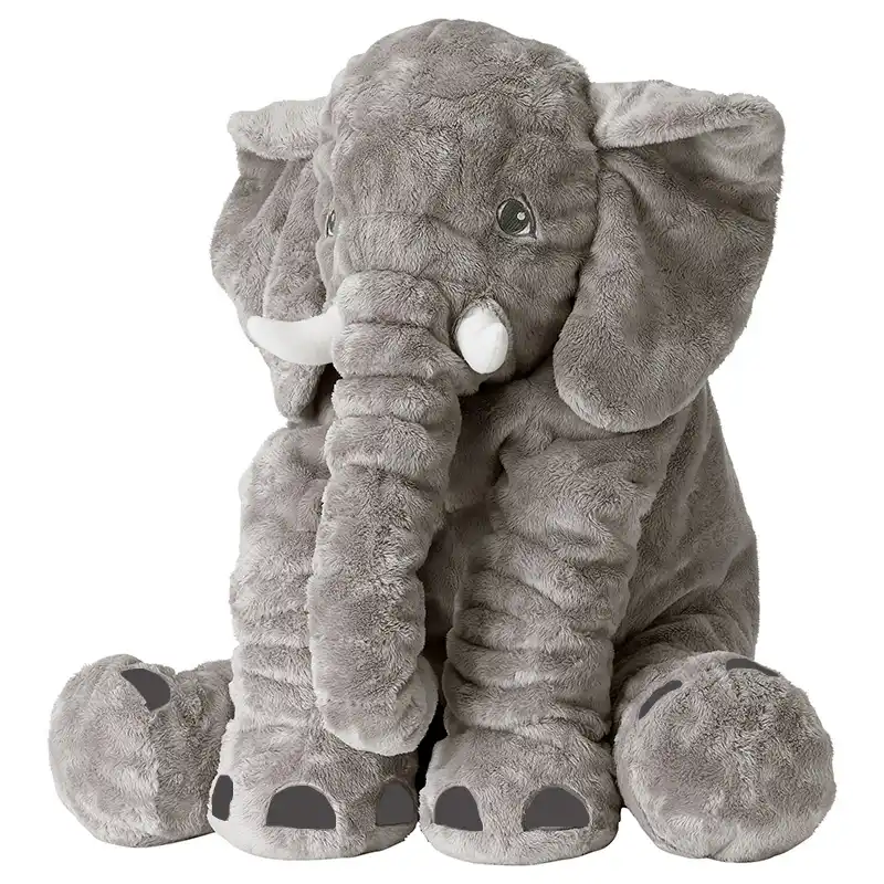 soft elephant pillow