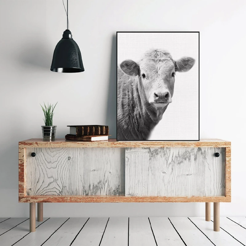 Cow Wall Art Print