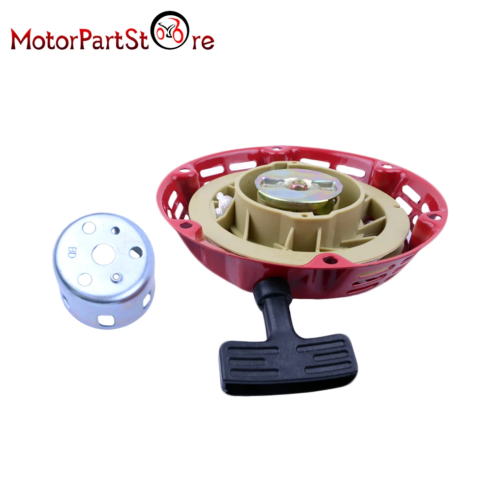 

Recoil Starter Cup Assembly Red Pull Start Set for Honda GX120 GX160 GX200 Engine D10