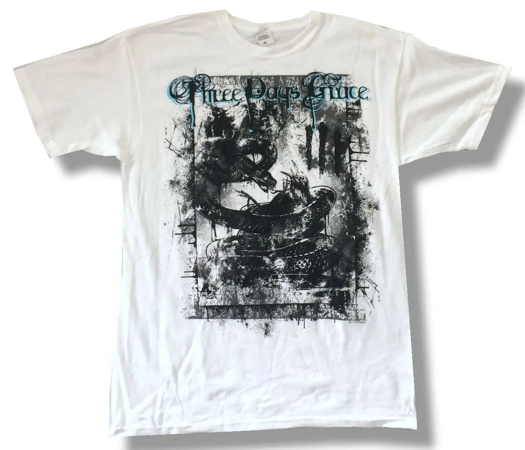 

2019 Cool Three Days Grace Destroyed White T Shirt New 3Dg Tee Hoodie