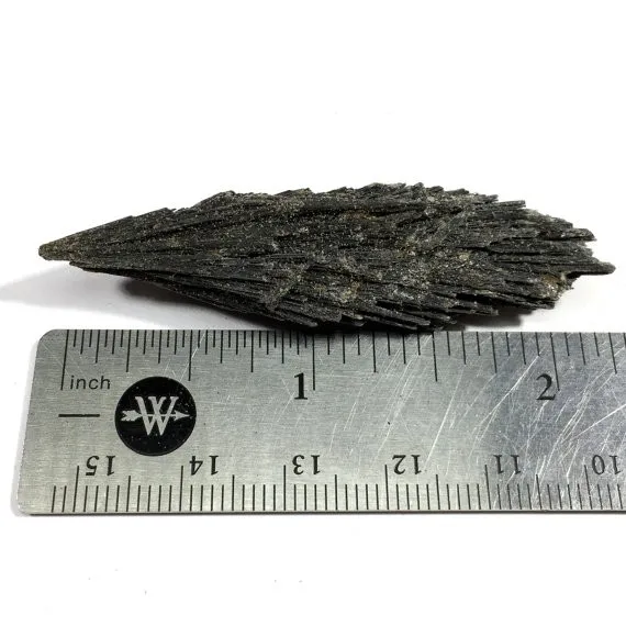 WT-G152 черный кианитовый Камень Натуральный Черный Кианит точка камень в случайном порядке shape35-45mm Кианит для изготовления ювелирных изделий