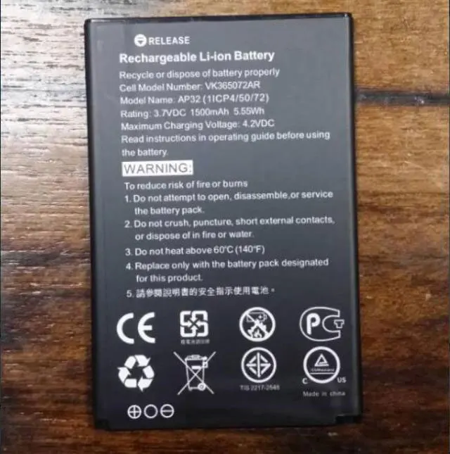 Free shipping high quality mobile battery AP32 11CP45072 for Acer Liquid Z130 Duo Liquid Z3 Liquid