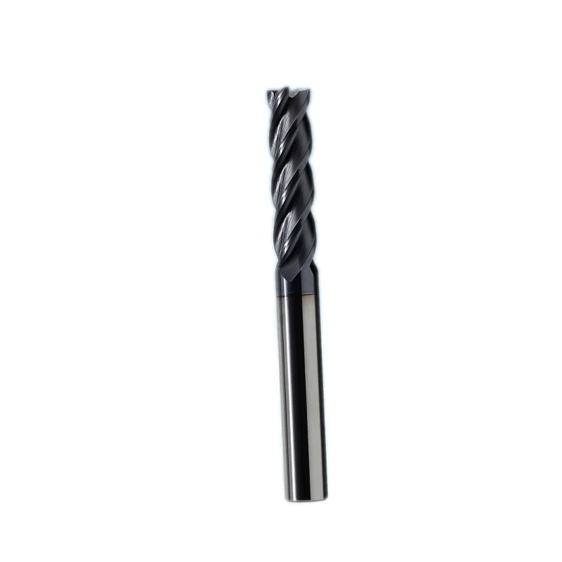 

5Pcs 12*12D*100mm 4 Flute HRC45 milling cutter long end mills tungsten carbide cutters for metal router bit cnc tool cutters