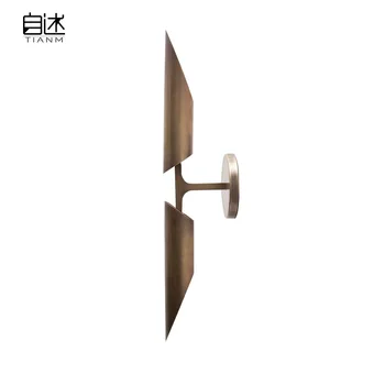 

Nordic Creative Designer Studio Wall Light Art Simply Glass Dining Room Hotel Bedroom Light Fixtures Free Shipping