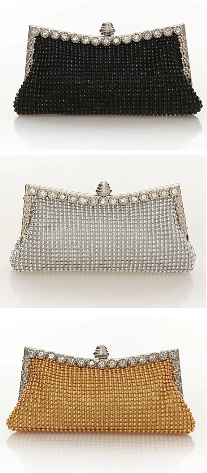 Luxy Moon formelle Abend-Clutch-Tasche, mehrfarbig, Display