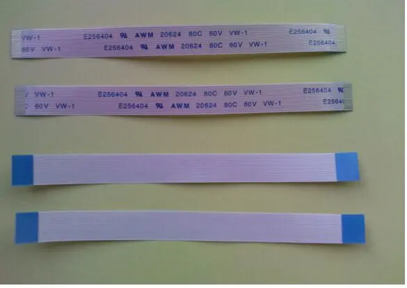 Free shipping 100pcs NEW FFC FPC Flex Ribbon Power Cable AWM 20624 80C 60V 100mm 16pin 2