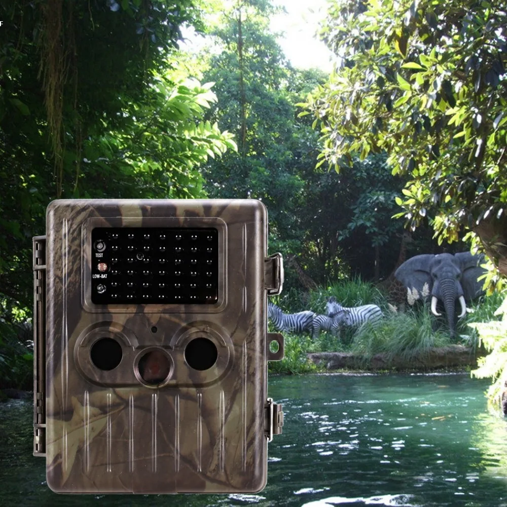 Hunting Trail Video Camera 12MP 1080P Night Vision 3G WCDMA SMS MMS SMTP Wildlife Monitor