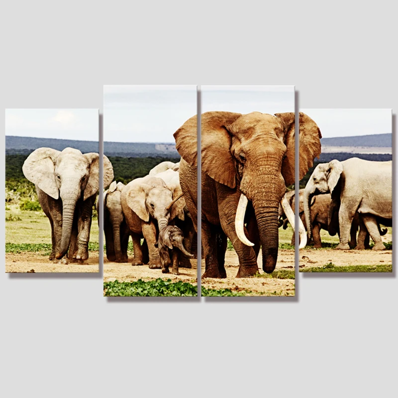 No Frame Africa Elephant Vintage Animals Modular Pictures Oil Canvas Art Painting On Wall Diy Decor Quadro Cuadro Mural HH024 In Calligraphy From No Frame Africa Elephant Vintage Animals Modular Pictures Oil Canvas Art Painting On Wall Diy Decor Quadro Cuadro Mural HH024 In Calligraphy From