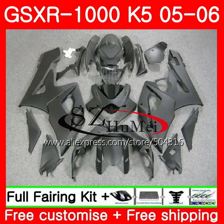 Bodywork For SUZUKI GSX-R1000 K5 GSXR1000 05 06 Matte black Body 37HS8 GSXR-1000 GSXR 1000 05 06 GSX R1000 2005 2006 Fairings 06-gsxr-1000-fairings : image Bodywork For SUZUKI GSX-R1000 K5 GSXR1000 05 06 Matte black Body 37HS8 GSXR-1000 GSXR 1000 05 06 GSX R1000 2005 2006 Fairings 06-gsxr-1000-fairings