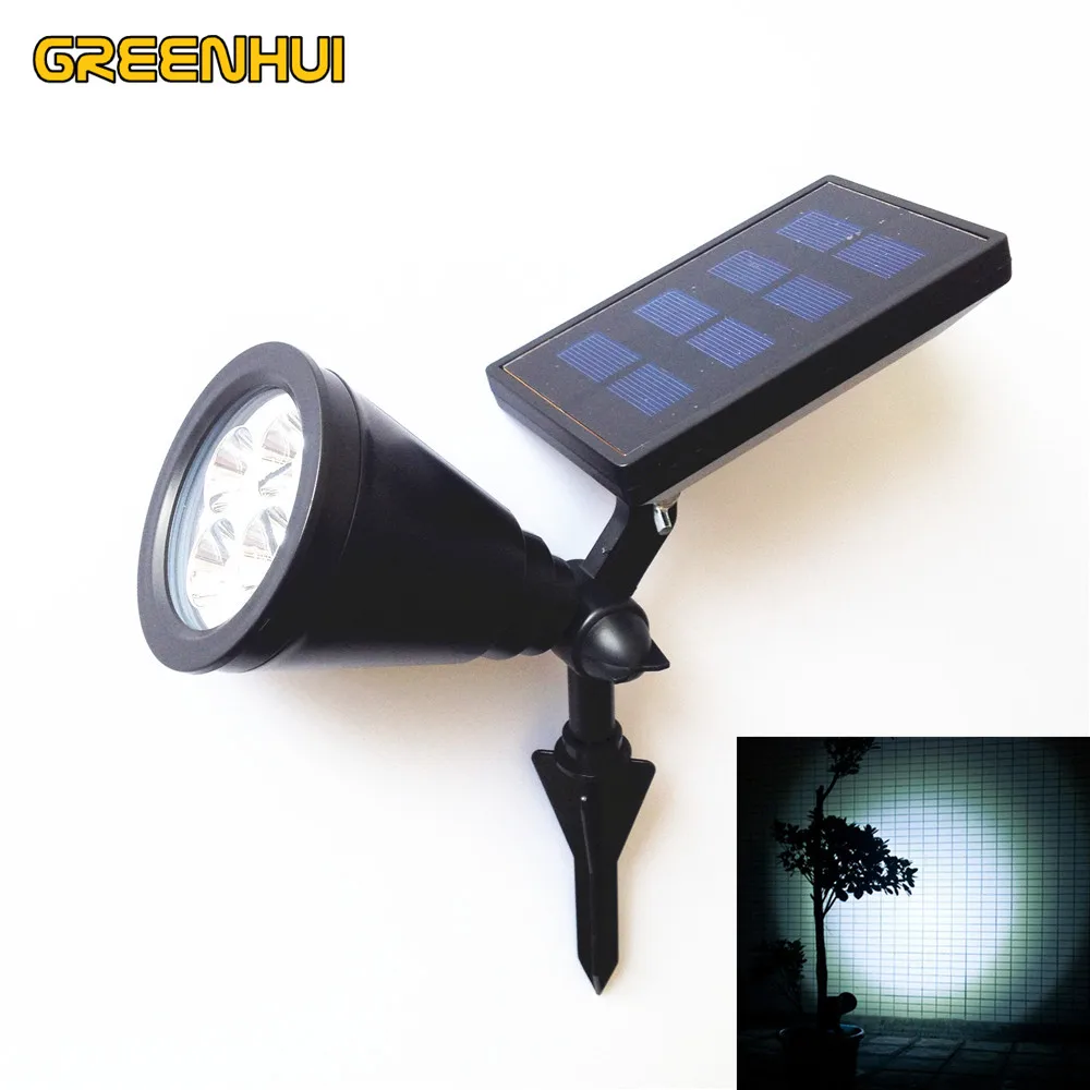 2016New Arrival Led Solar Light Outdoor 4 LEDs Solar Power Spotlight