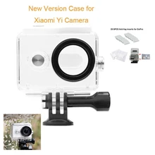 Tekcam 30 meters Diving Waterproof Case Housing box with Anti-fog Inserts for XiaoMi Yi Action Camera Accessories