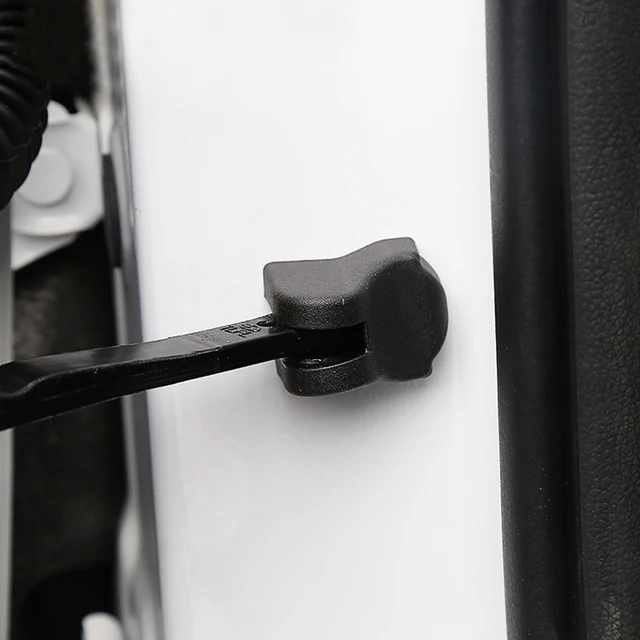 Cubierta de protección para el brazo de control de la puerta del coche, para Hyundai SOLARIS Sonata 8, Verna, Elantra, 4 unids/lote Cubierta de protección para el brazo de control de la puerta del coche, para Hyundai SOLARIS Sonata 8, Verna, Elantra, 4 unids/lote