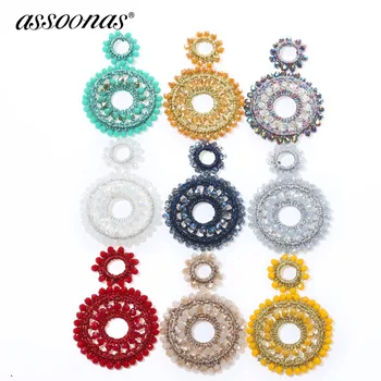 

assoonas M309,jewelry accessories,earring accessories,jewelry findings,charms,jewelry making,diy earrings,Round earrings pendant