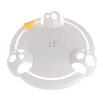 

New Electric Plate Pet Toys Kitten Puppy Artificial 360 Rotation Automatic Funny Interactive Play Gifts Exercise Mice Catch Toy
