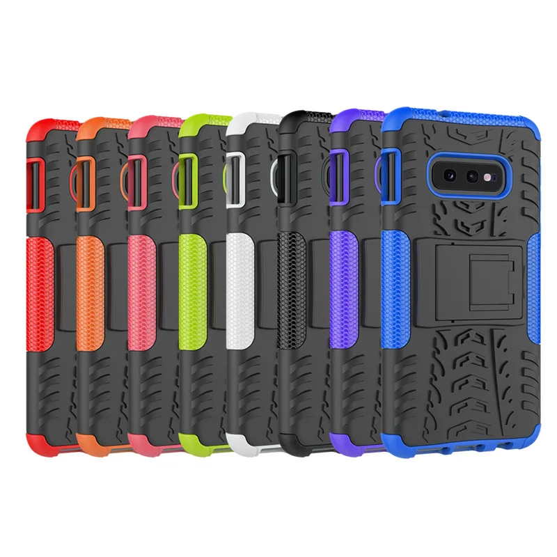 S10e Case for Samsung Galaxy S10E Back Cover PC TPU Silicon Stand Armor Heavy Rugged Phone Celulars Fundas Coque S10e Case for Samsung Galaxy S10E Back Cover PC TPU Silicon Stand Armor Heavy Rugged Phone Celulars Fundas Coque