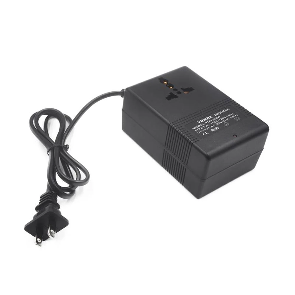 

Energy Saving Voltage Converter Household Travel Power Adapter AC 220V To 110V Step Down Transformer For Air Machine Computer