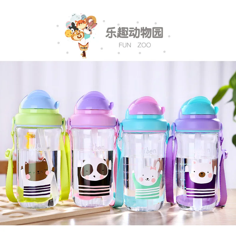 Disney Tritian BPA бесплатно 620 мл прямой напиток бутылка для воды Enfant Микки Пластик Drinkware