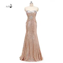 Лори реальные изображения Кристаллы платье для выпускного с пайетками Mermiad дешевые вечерние платья размера плюс вечерние платья для женщин