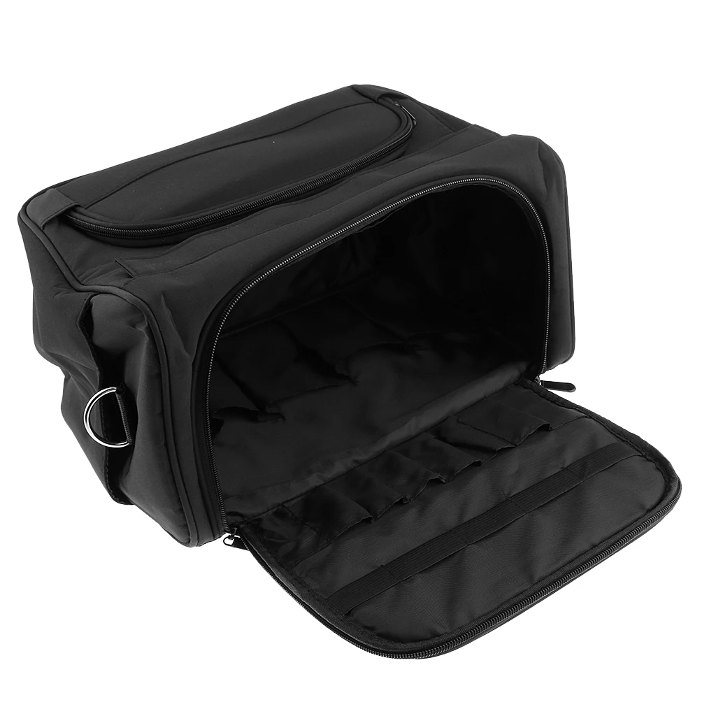 Professional Barber Tool Salon Barber Hairdressing Scissors Clipper Comb Dryer Hair Dryer Styling Tool Storage Pouch Bag Case 