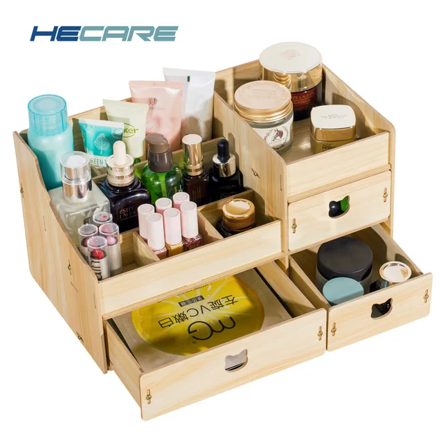 Storage Jewelry Box Wooden Container Makeup Organizer Case Embly Storage Jewelry Box Wooden Container Makeup Organizer Case Embly Cosmetic Wood Bo For Office Debris